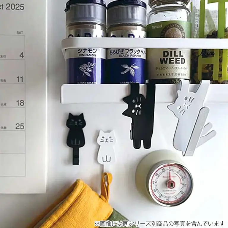 Fika Japan Fika Kitchen Drying Rack Hook White Cat