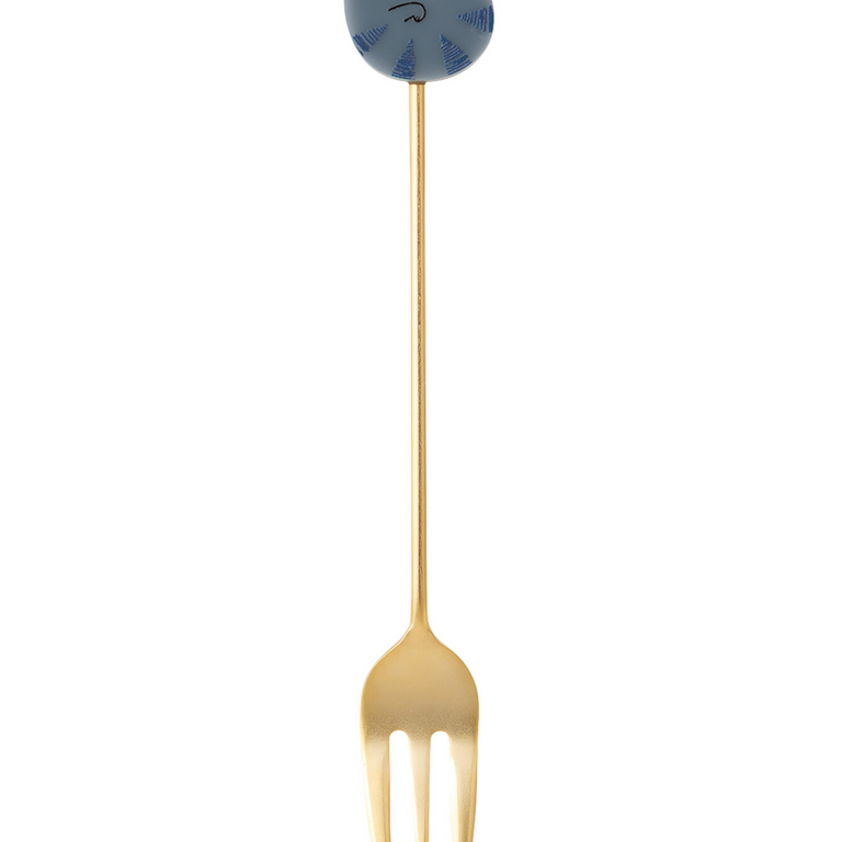Fika Japan Fika Cat Dessert Fork Grey