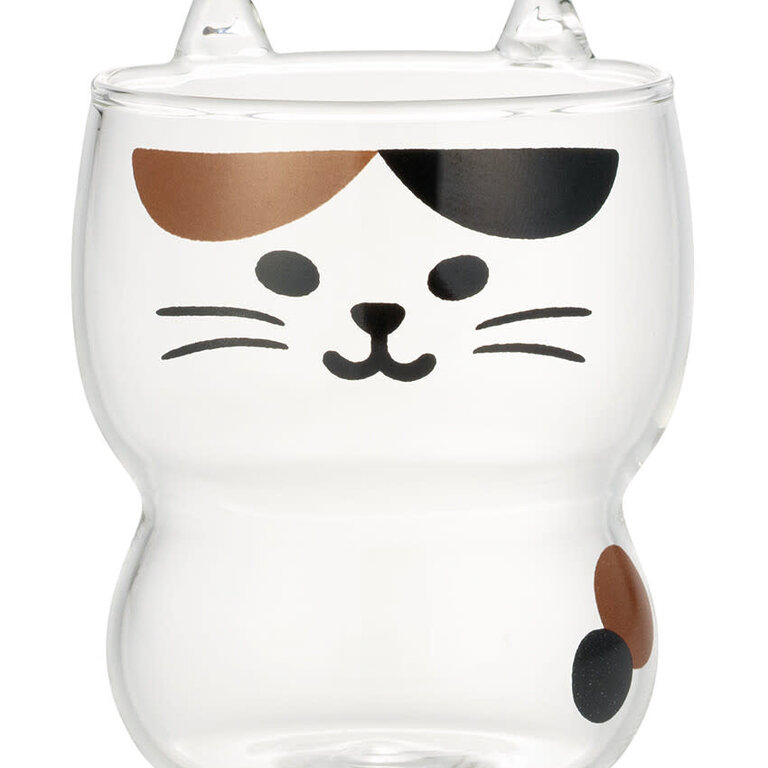 Fika Japan Fika Cat Glass Calico