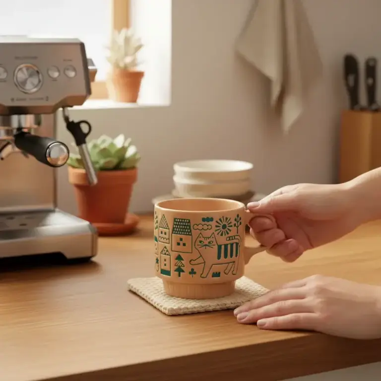 Fika Japan Fika City Cat Stackable Mug 300ml