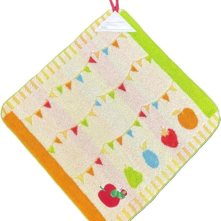 Fika Japan Fika Cotton Facecloth The Hungry Caterpillar Fruit