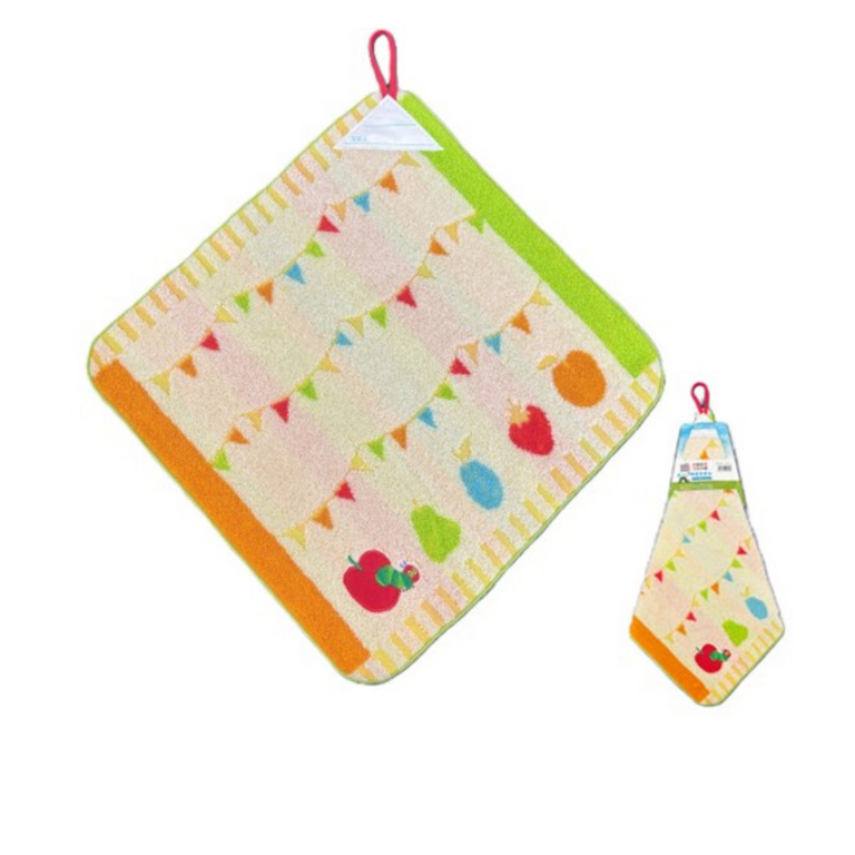 Fika Japan Fika Cotton Facecloth The Hungry Caterpillar Fruit
