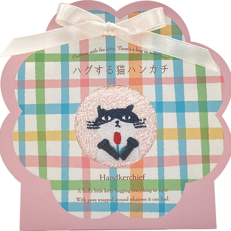 Fika Japan Fika Handkerchief Tuxedo Cat