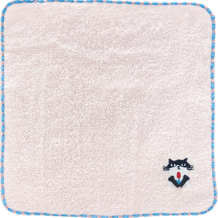 Fika Japan Fika Handkerchief Tuxedo Cat