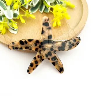 Diva Diva Hair Barrette Starfish Tortoiseshell