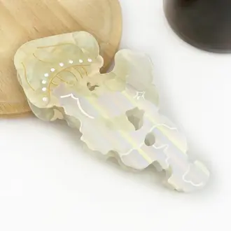 Diva Diva Hair Clip Jellyfish Beige