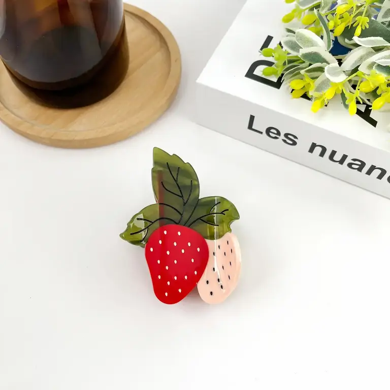 Diva Diva Hair Clip Strawberries
