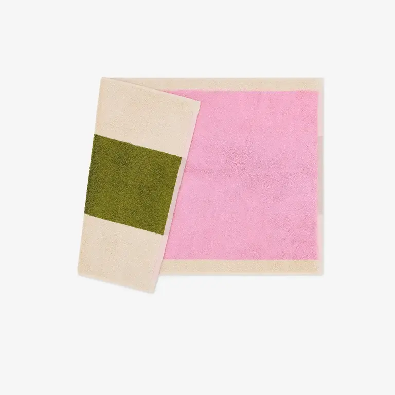Suite702 Suite 702 Martens Luxury Bath Mat Pink/Olive
