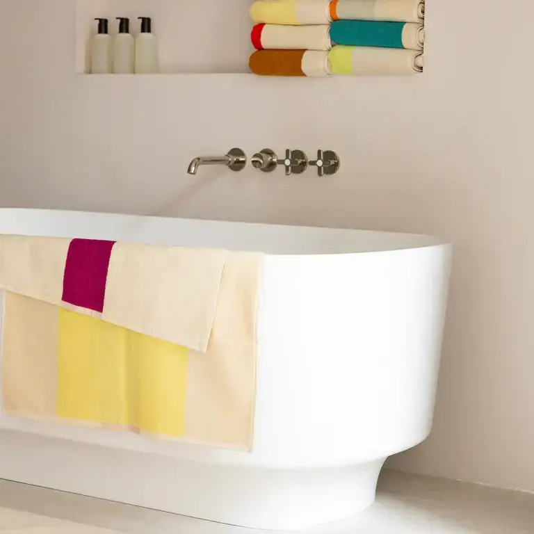 Suite702 Suite 702 Martens Luxury Bath Mat Yellow / Orange