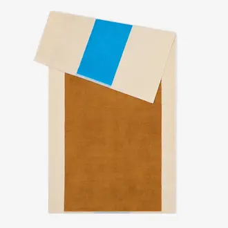 Suite702 Suite 702 Martens Luxury Bath Towel 70x140 Aqua/Toffee