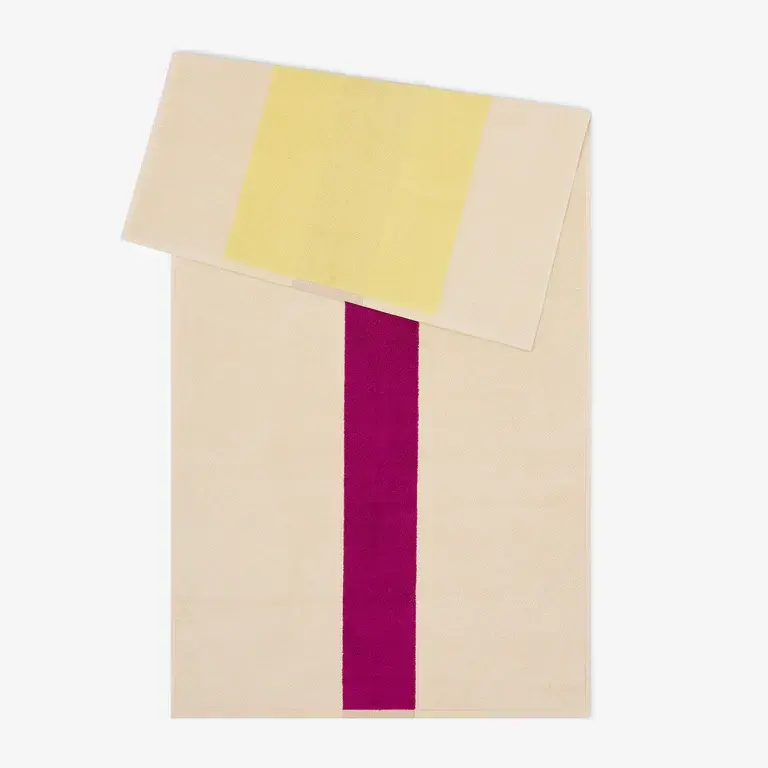 Suite702 Suite 702 Martens Luxury Bath Towel 70x140 Yellow/Fuchsia