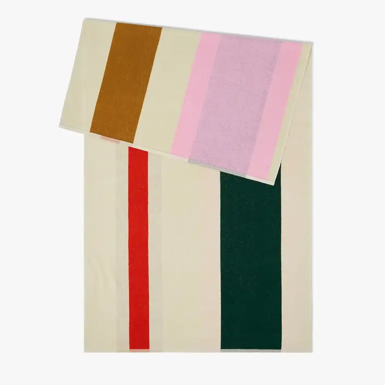 Suite702 Suite 702 Martens Luxury Beach Towel Red/Dark Green