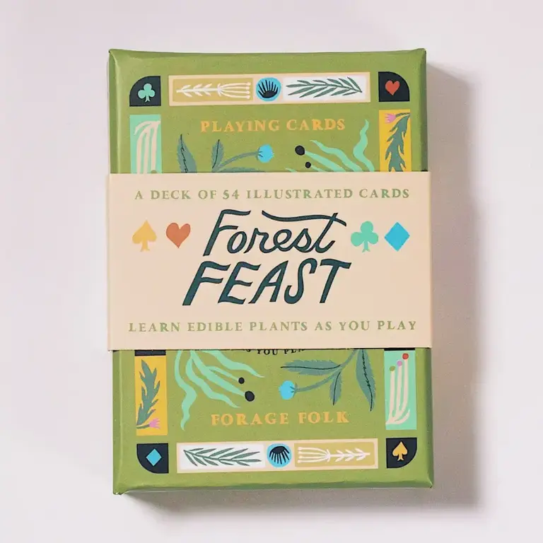 Forage Folk Forage Folk Forest Feast Playing Cards