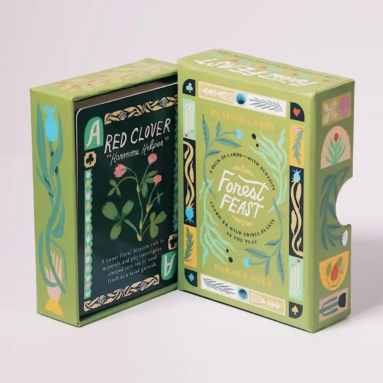 Forage Folk Forage Folk Forest Feast Playing Cards