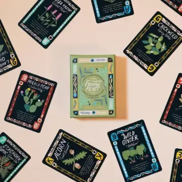 Forage Folk Forage Folk Forest Feast Playing Cards