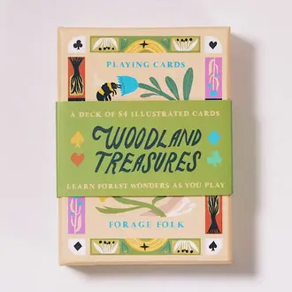 Forage Folk Forage Folk Woodland Treasures Playing Cards