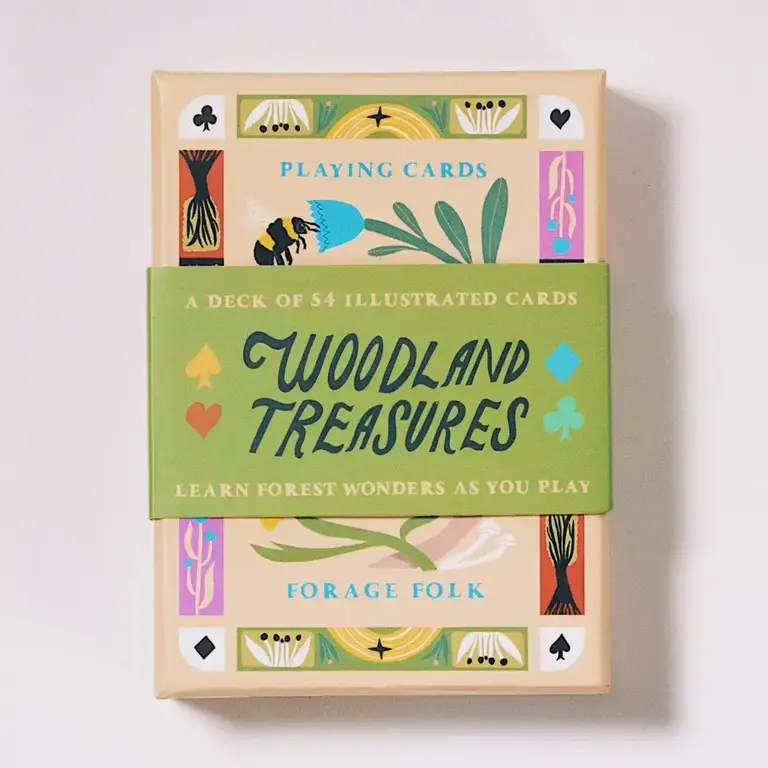 Forage Folk Forage Folk Woodland Treasures Playing Cards