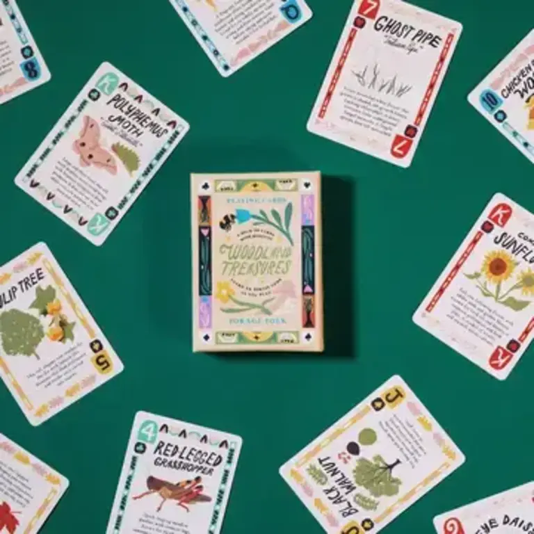 Forage Folk Forage Folk Woodland Treasures Playing Cards