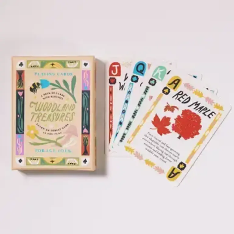 Forage Folk Forage Folk Woodland Treasures Playing Cards