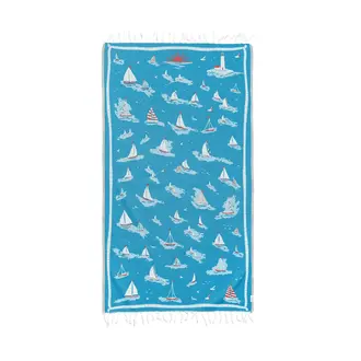 Ramus Ramus Turkish Cotton Beach Towel 37x71" Regatta