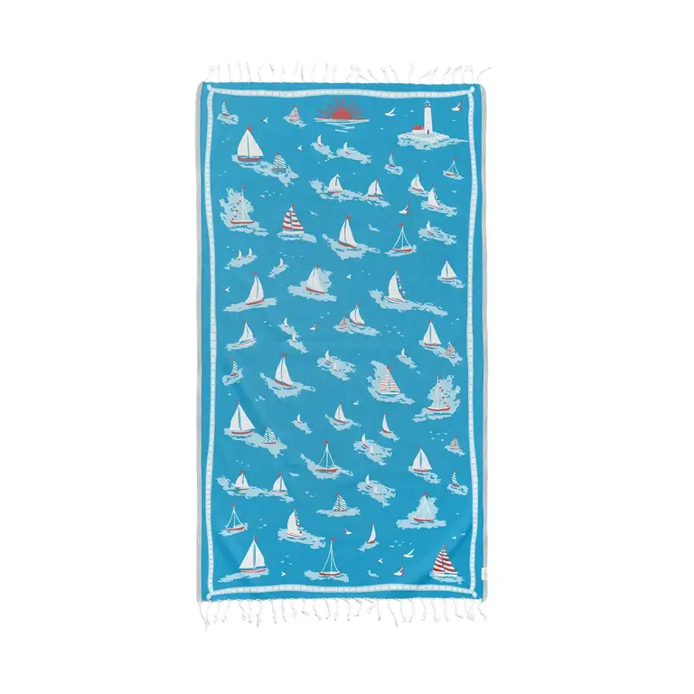 Ramus Ramus Turkish Cotton Beach Towel 37x71" Regatta