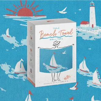 Ramus Ramus Turkish Cotton Beach Towel 37x71" Regatta