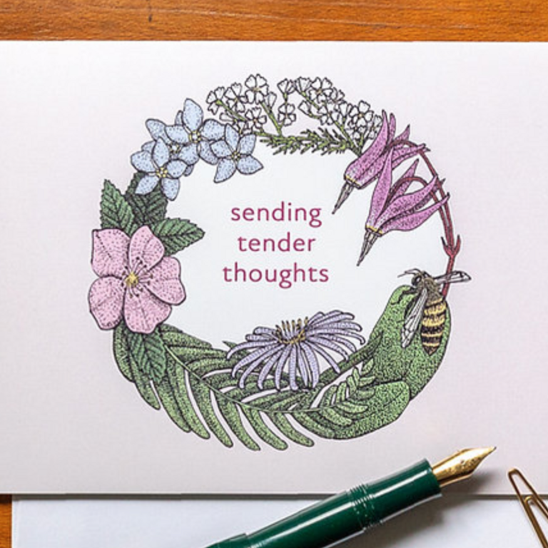 Yellow Canary - Sending Tender Thoughts Card