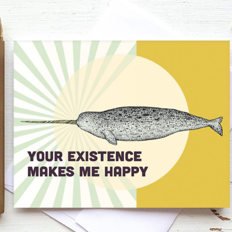 Yellow Canary - Narwhal Existence Card