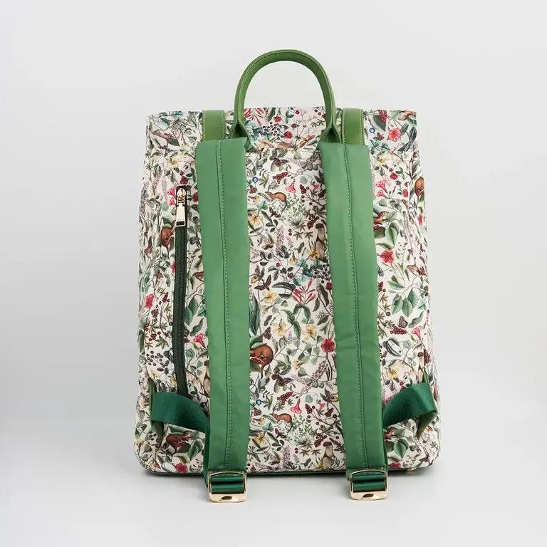 Fable England Fable Garden Floral Cream Backpack