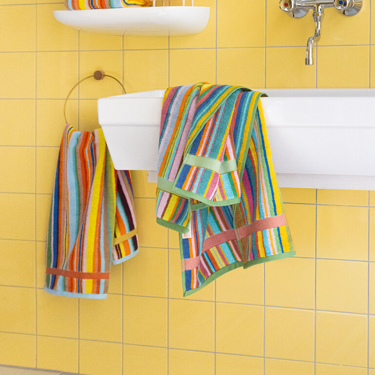 Foekje Fleur Foekje Fleur Odds & Ends Bath Mat - Ribbons #113