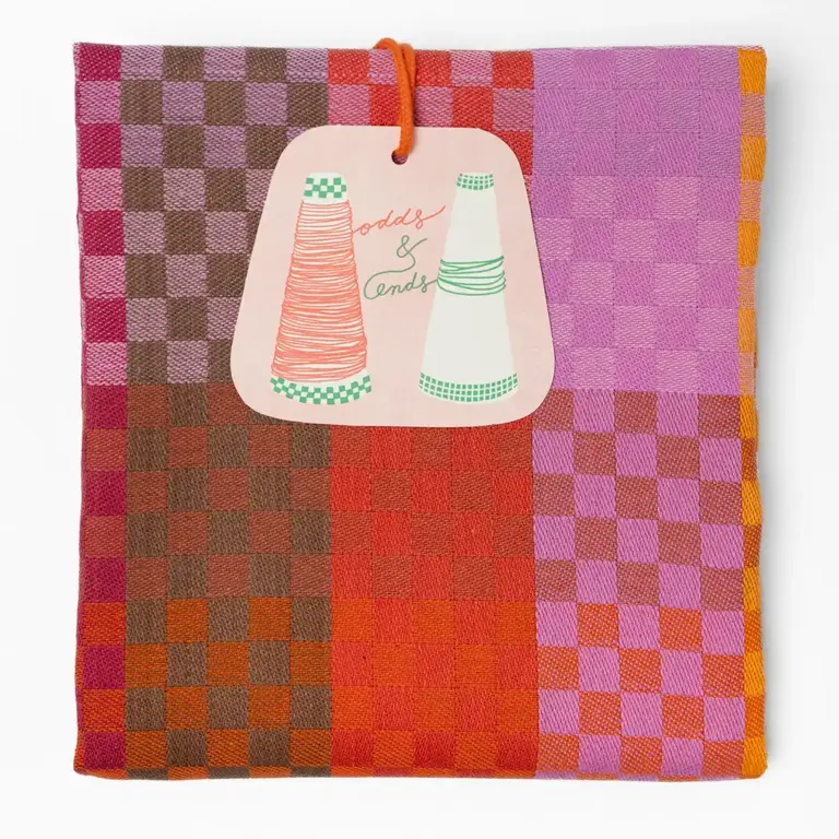 Foekje Fleur Foekje Fleur Tea Towel #136A Checkered Check