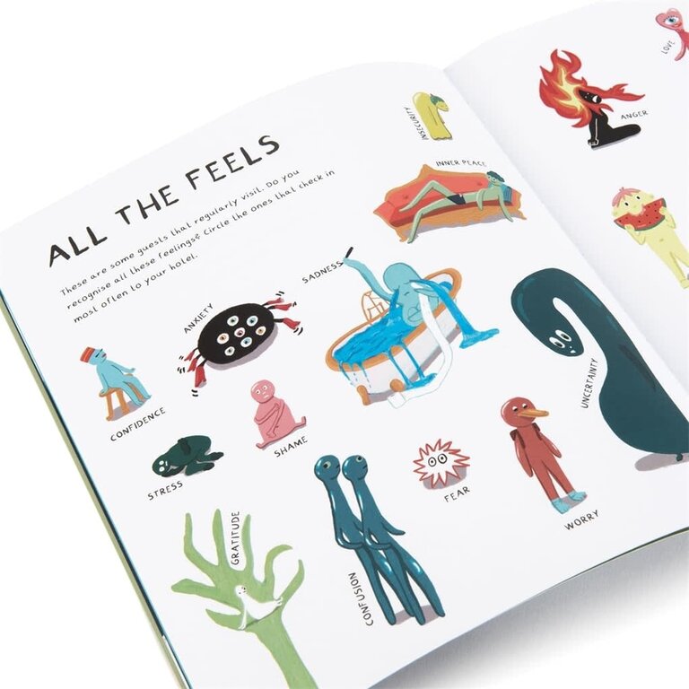 Raincoast Books Raincoast Grand Hotel of Feelings Workbook