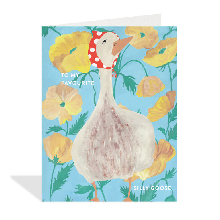 Paper E Clips PEC Favourite Silly Goose Card