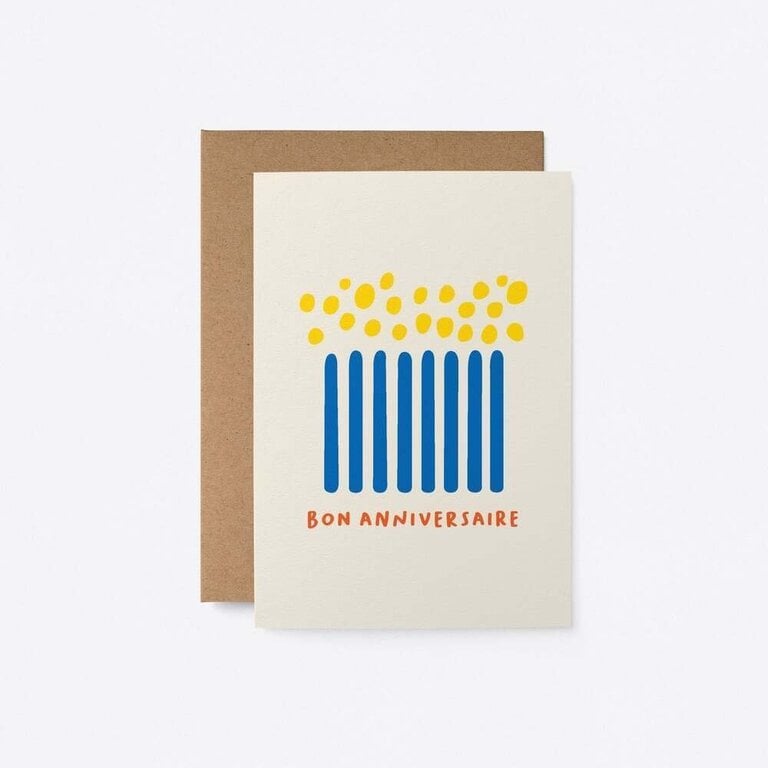 Paper E Clips PEC Bon Anniversaire Card