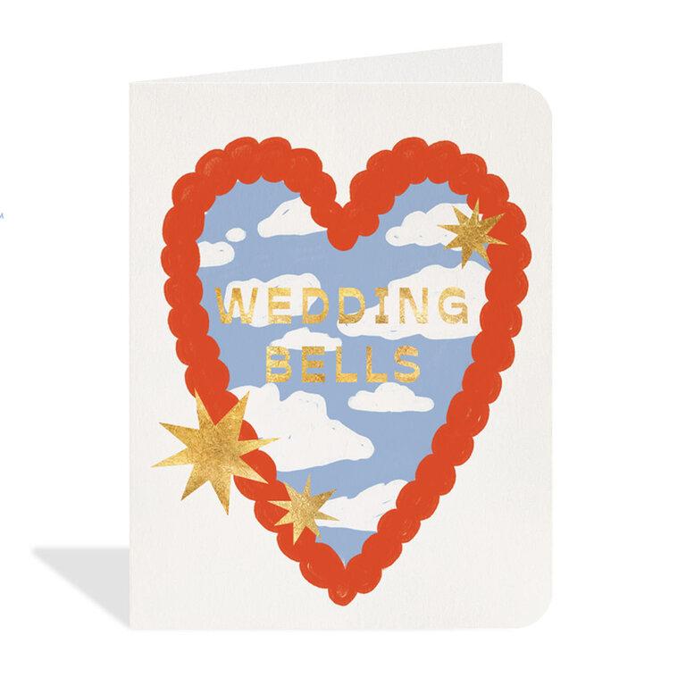 Paper E Clips PEC Wedding Bells Card