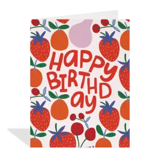 Paper E Clips PEC Birthday Berries Card
