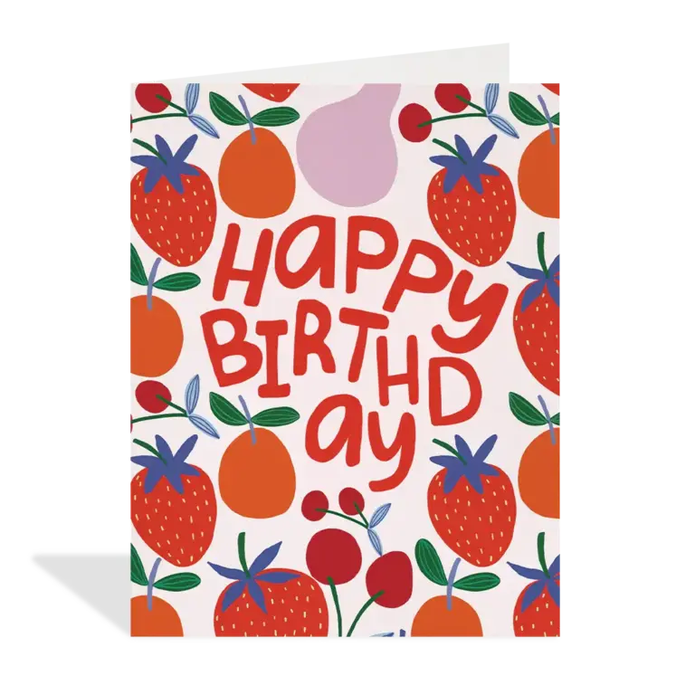 Paper E Clips PEC Birthday Berries Card