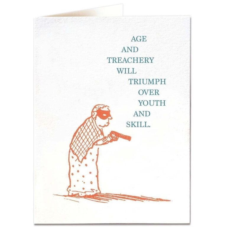 Paper E Clips PEC Age And Treachery Card