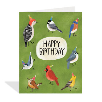 Paper E Clips PEC Birdie Birthday Card