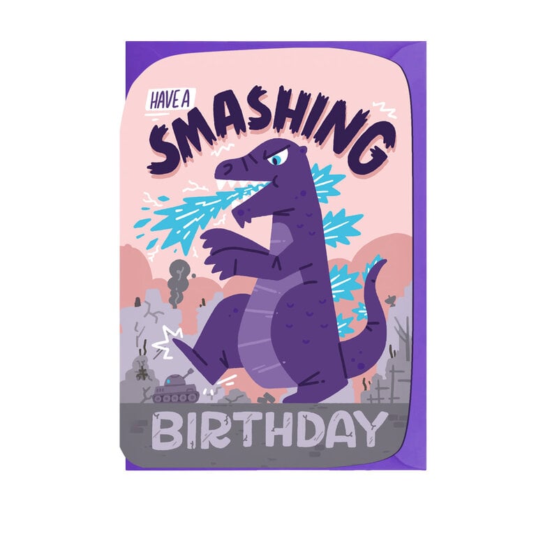 Paper E Clips PEC Smashing Birthday Card