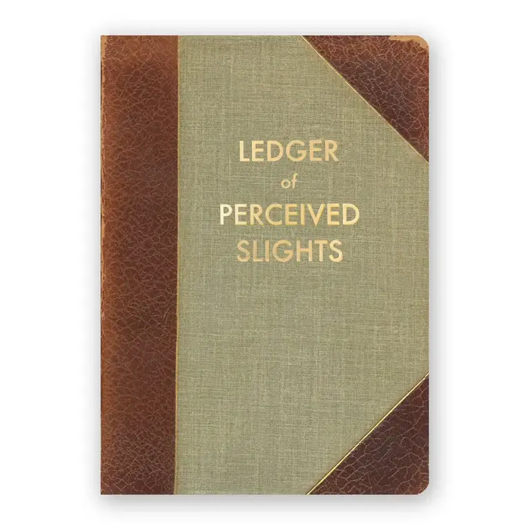 The Mincing Mockingbird Mincing Mockingbird Ledger of Perceived Slights Journal (Ruled)