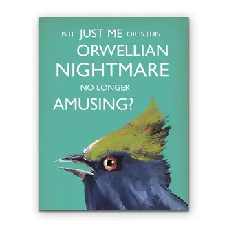 The Mincing Mockingbird Mincing Mockingbird Orwellian Nightmare Card