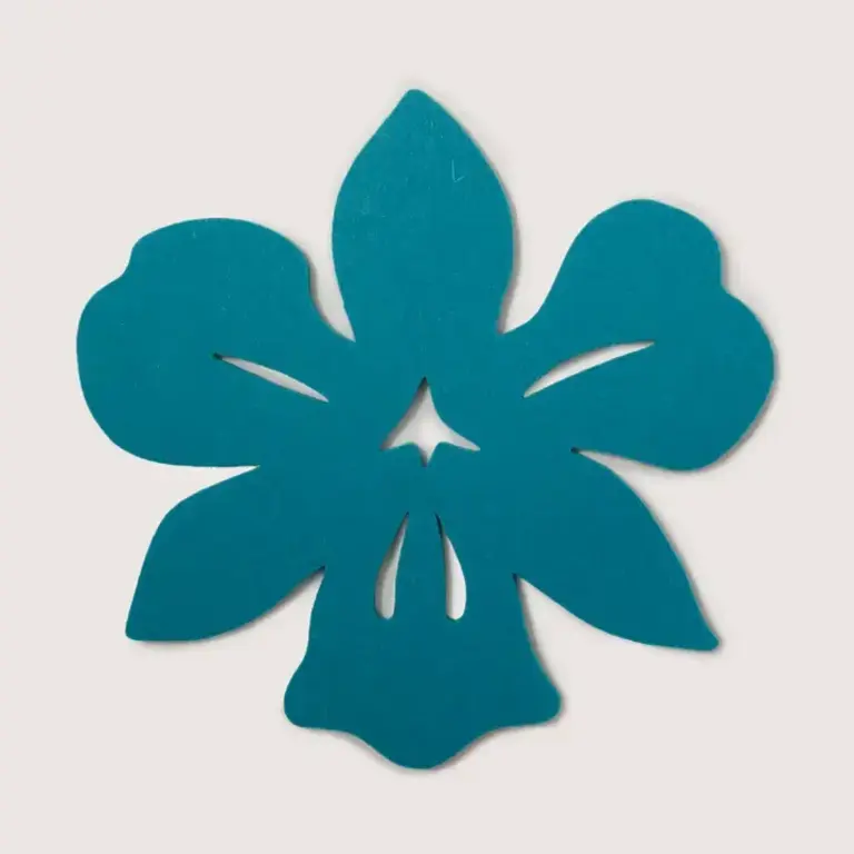 Graf Lantz Graf Lantz Merino Wool Trivet Orchid Turquoise