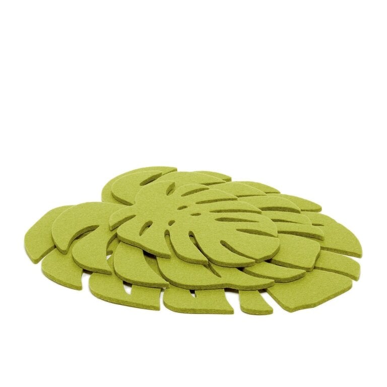 Graf Lantz Graf Lantz - Felt Monstera Trivet Medium