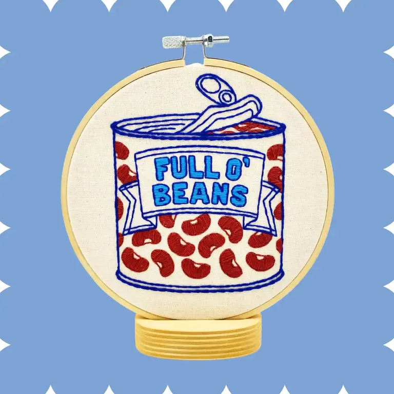 Hook Line & Tinker Hook Line & Tinker Embroidery Kit - Full of Beans