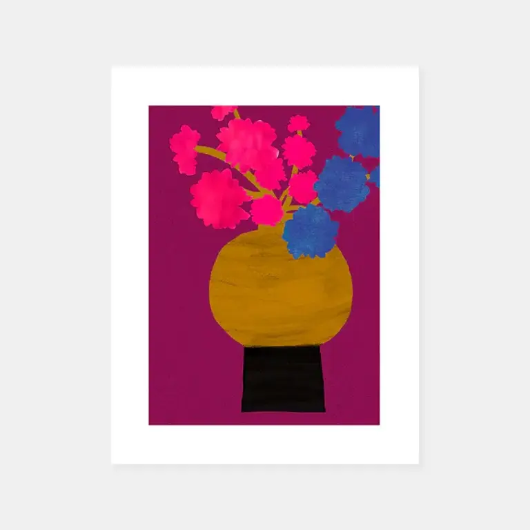 Love Rain Press Love Rain Flowers Along Lamey's Mill Version B 8x10 Print