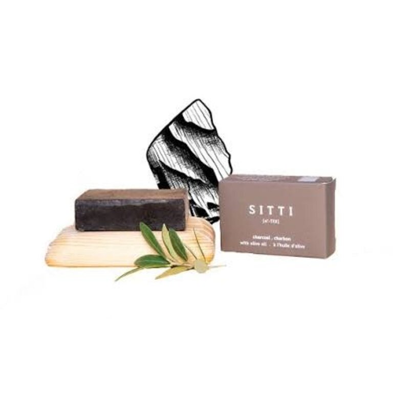 Sitti Soap Sitti Charcoal Olive Oil Soap Bar 90g