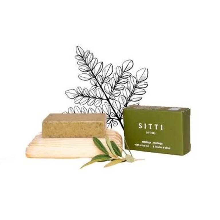 Sitti Soap Sitti Moringa Olive Oil Soap Bar 90g
