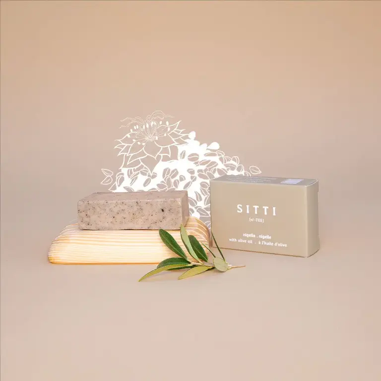 Sitti Soap Sitti Nigella Olive Oil Soap Bar 90g