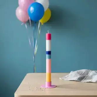 Not The Girl NTG Greeting Candle Happy Day 22mm